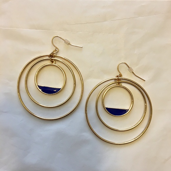 📍Tri-Circle Earrings - Picture 2 of 3